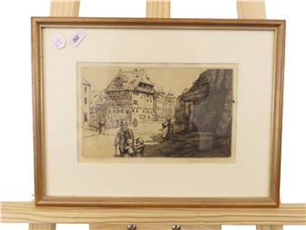 Street scene - Constance Copeman