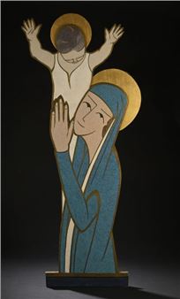 Madonna presenting the child - Jean Goulden