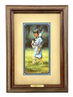 Sioux In Blue Satin - Carol Theroux