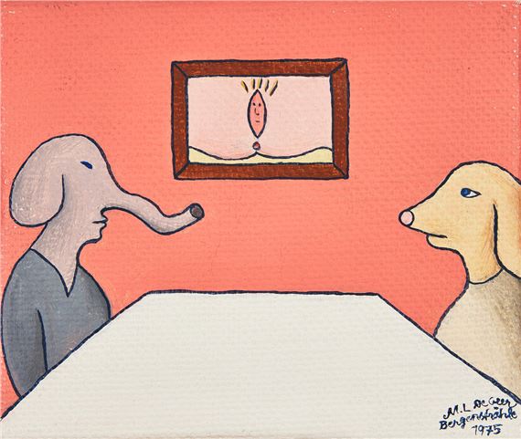 Untitled by Marie-Louise Ekman, 1976