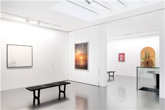 When painting is unveiled - Galerie Loevenbruck