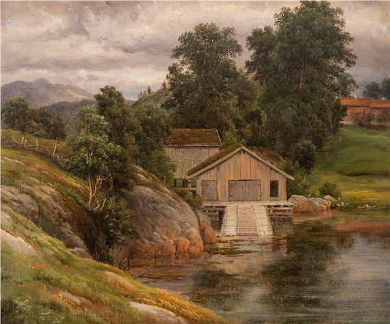 From Veøya 1836 by Thomas Fearnley, 1836