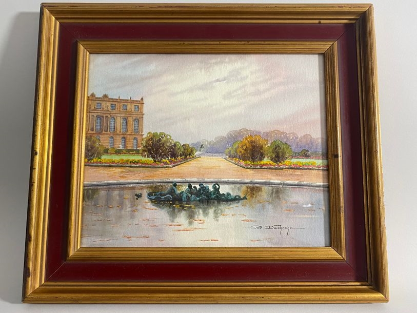 Artwork by Geo Duchesne, Lot, Made of Watercolor and graphite on paper