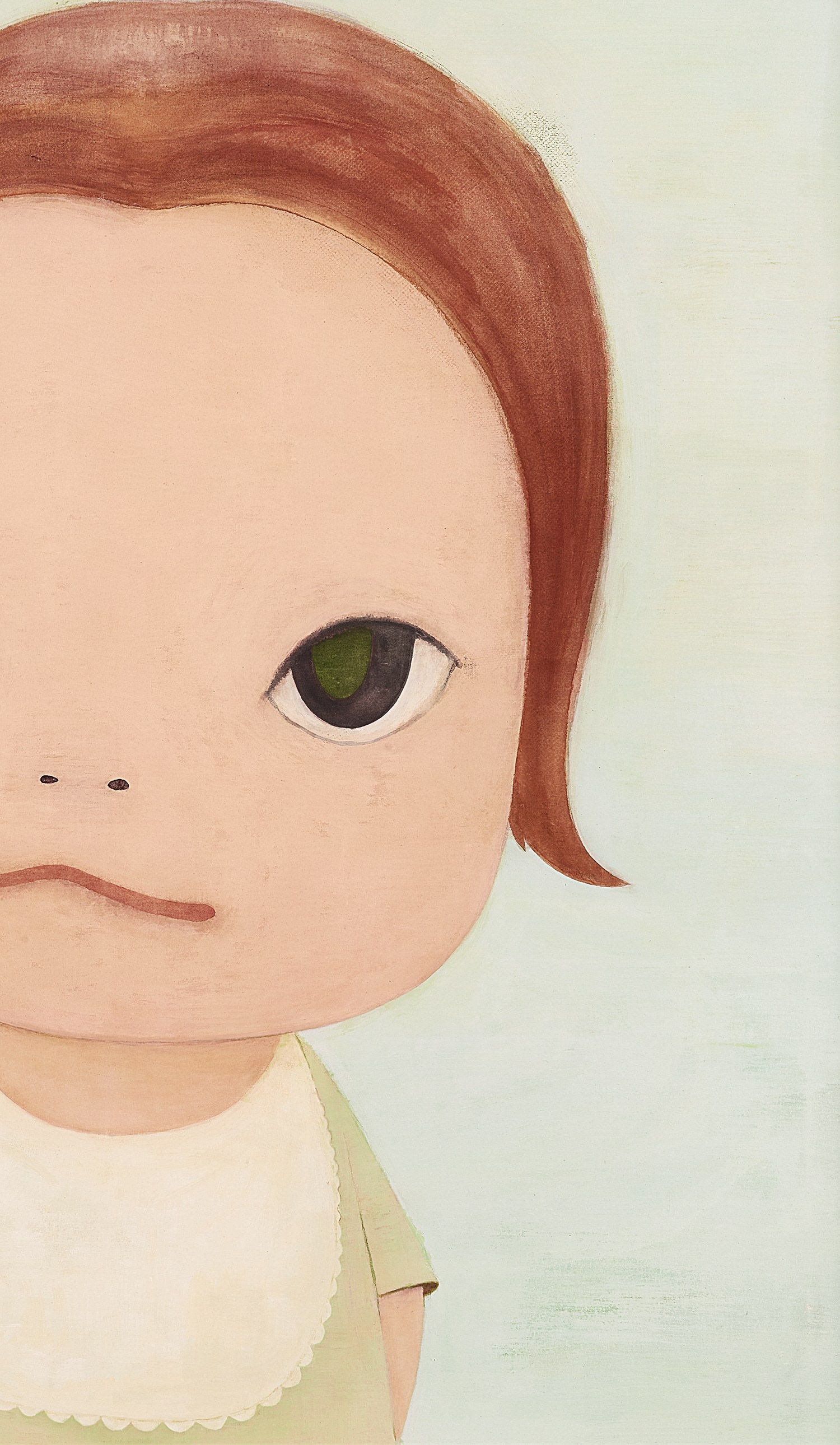 Artwork by Yoshitomo Nara, Baby Blue, Made of acrylic on canvas