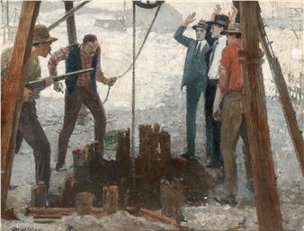 The Hold-Up - George William Gage