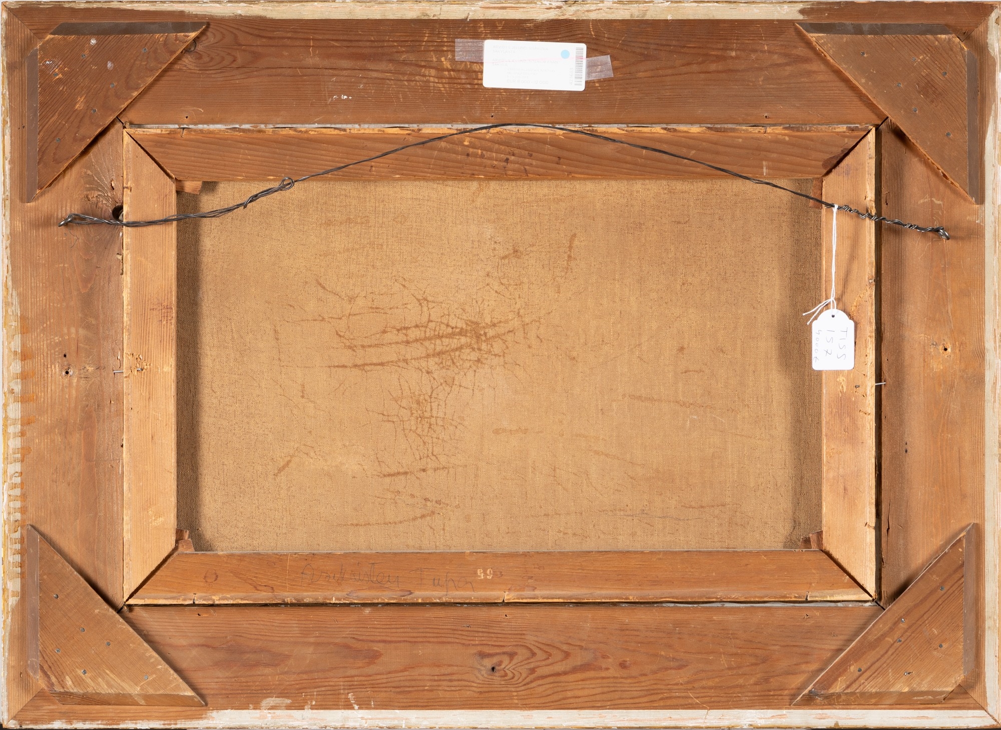 Artwork by Arvid Liljelund, Sisäkuva Säkylästä, Made of oil