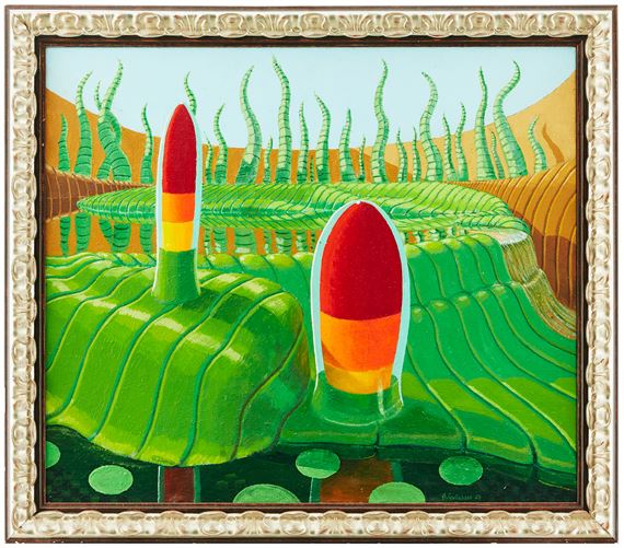 "Hiljainen maisema" - Alvar Gullichsen