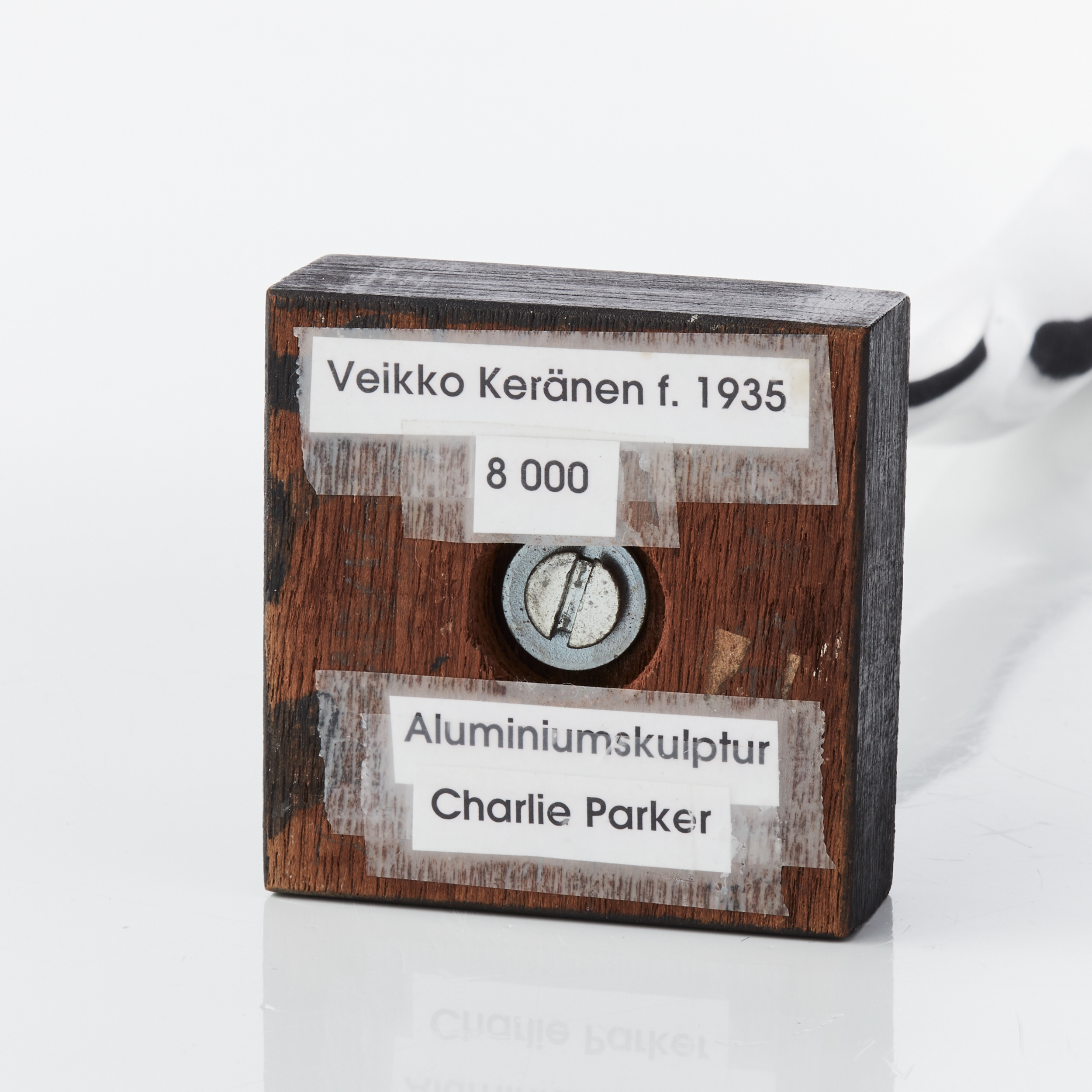 Artwork by Veikko Keränen, "Charlie Parker", Made of ink