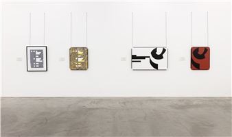 Peter Tyn­dall: "blank words, but I use them”  Samuel Beck­ett, The Unnamable - Anna Schwartz Gallery, Melbourne