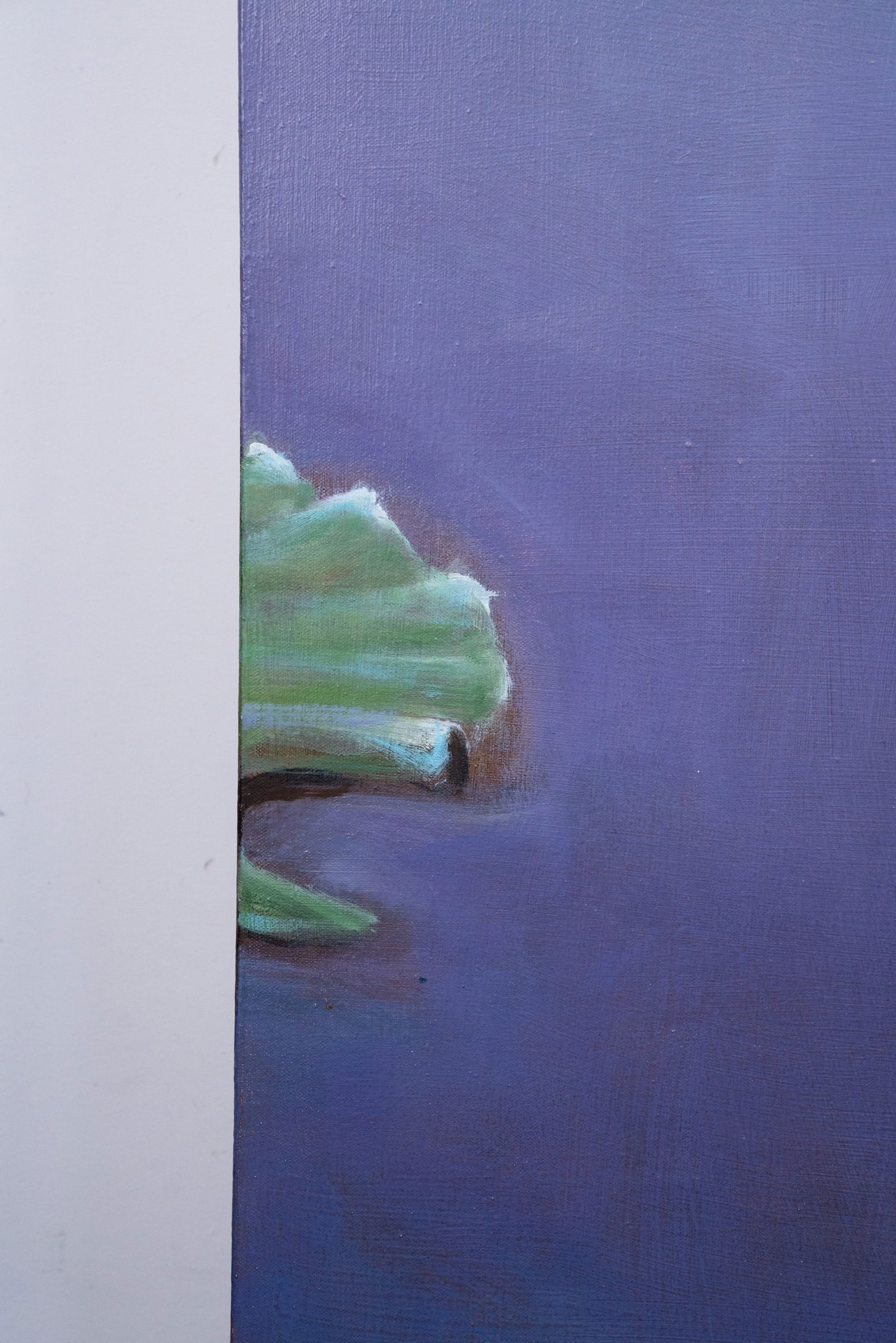 Artwork by R. Houdesheldt, Pair of R Houdesheldt Lily Pads Oil on Canvas Paintings, Made of Oil on Canvas Painting