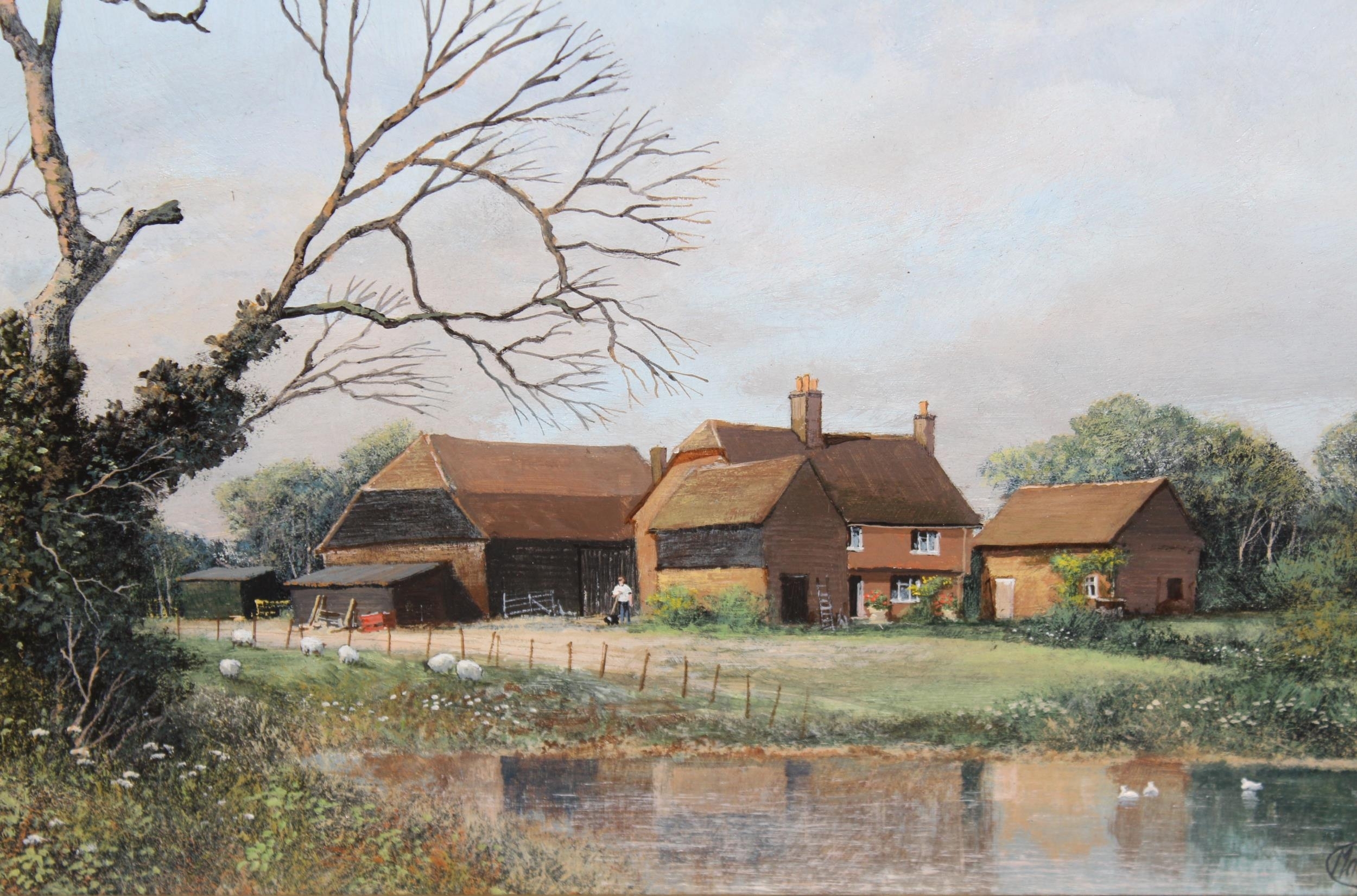 Clive Madgwick | Kent farm scene | MutualArt