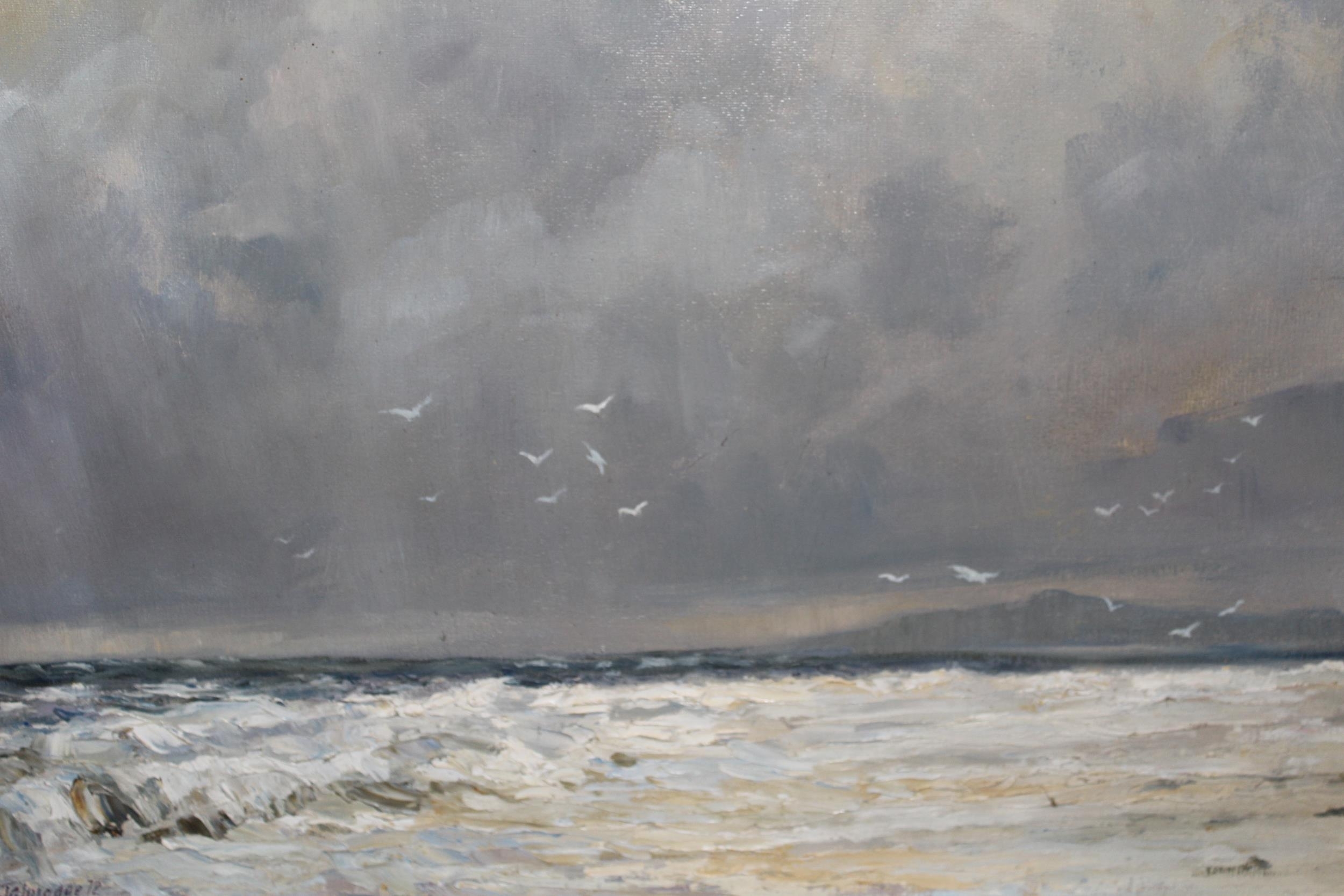 Artwork by R. H. Talmadge, The Beachcombers, Made of oil on board