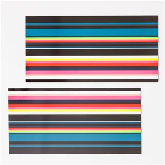 Conflict painting on blackboard - Boy & Erik Stappaerts