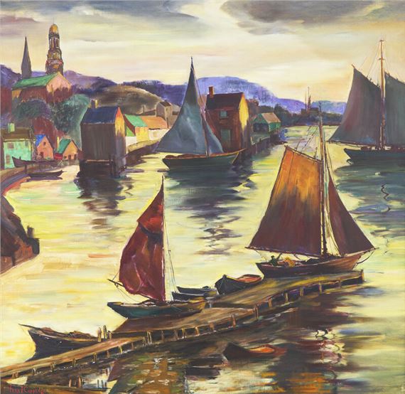 
Boats in Harbor