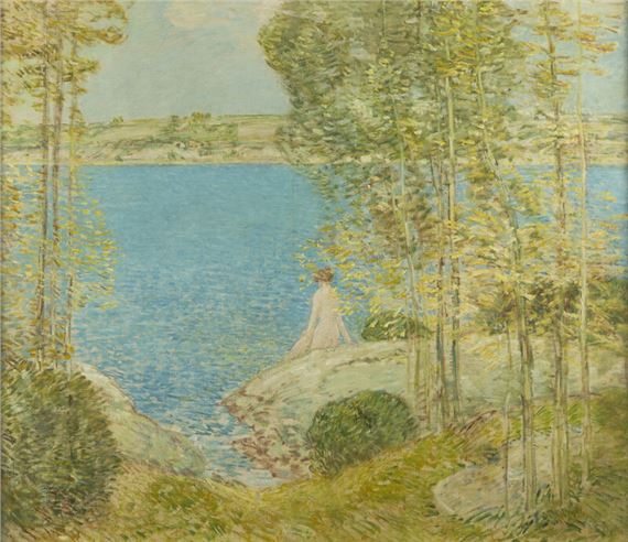 The Bather (The Bather I) by Childe Hassam, 1904