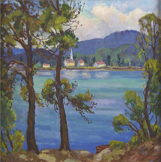 
Summer at Lake Winnipesaukee by Fern Isabel Coppedge