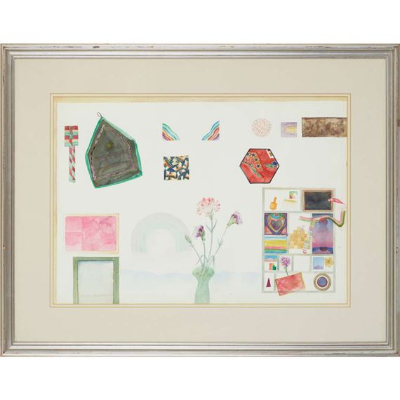 Elizabeth Blackadder | JAPANESE BOXES AND CARNATIONS (1978) | MutualArt