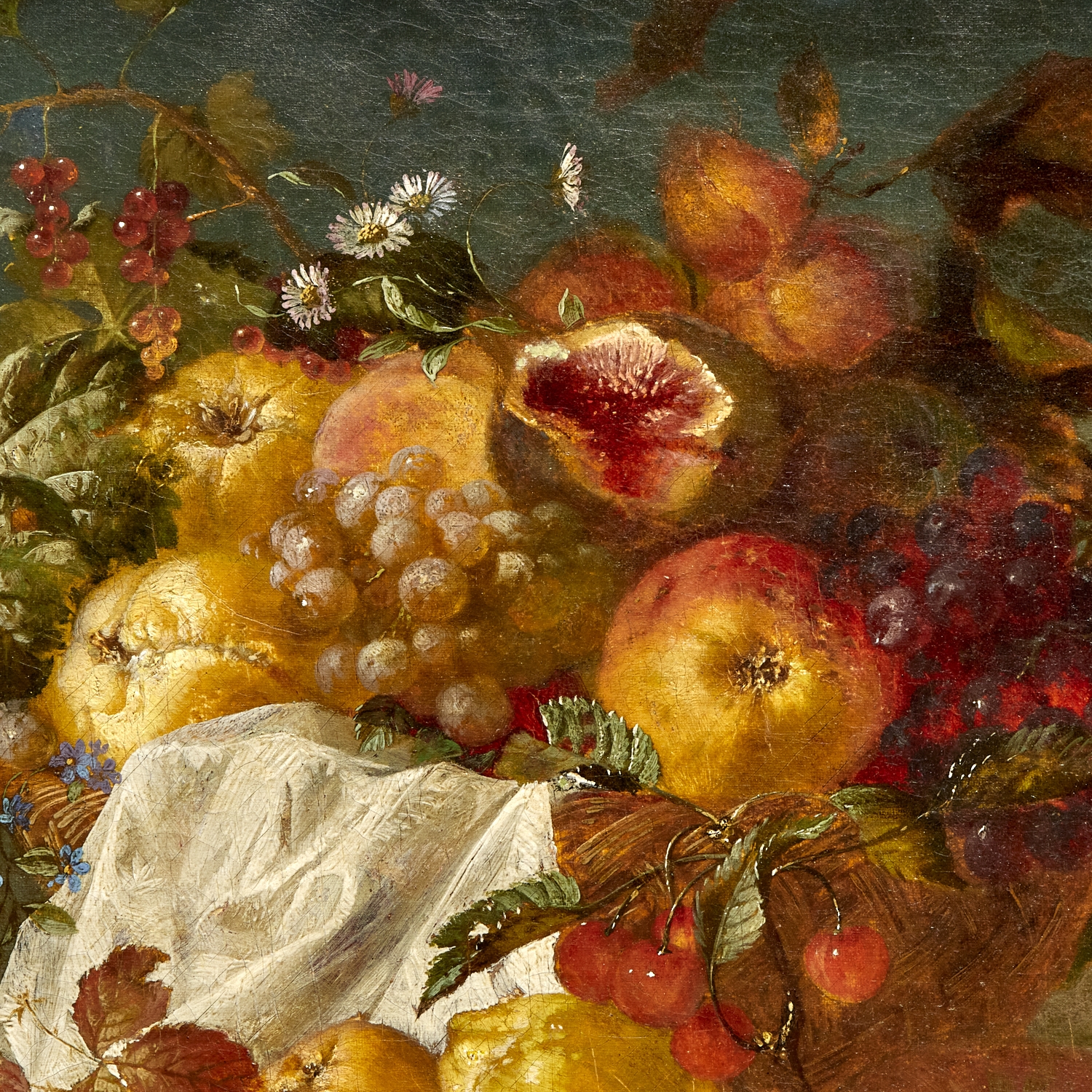Artwork by Paulus Kellar Rubens, Still life with fruit, Made of oil on canvas