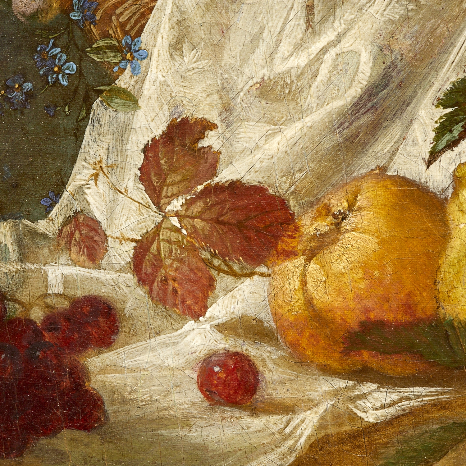 Artwork by Paulus Kellar Rubens, Still life with fruit, Made of oil on canvas