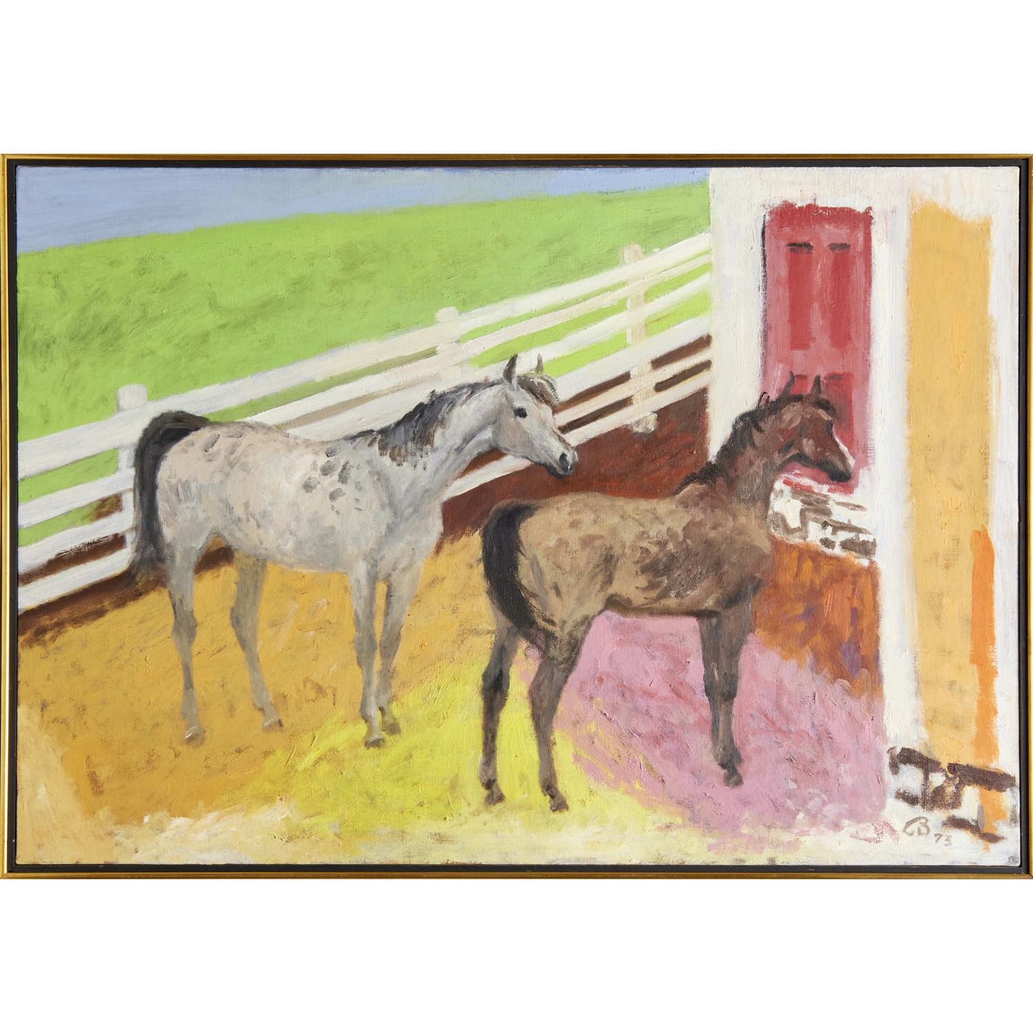 Cameron Booth | This Horse and the Other One (1973) | MutualArt
