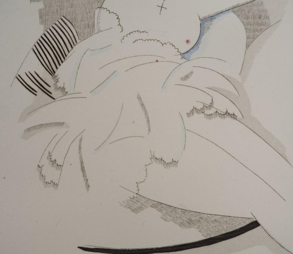 Artwork by Gustave Buchet, Gustave BUCHET - Night Reverie, Made of Original etching