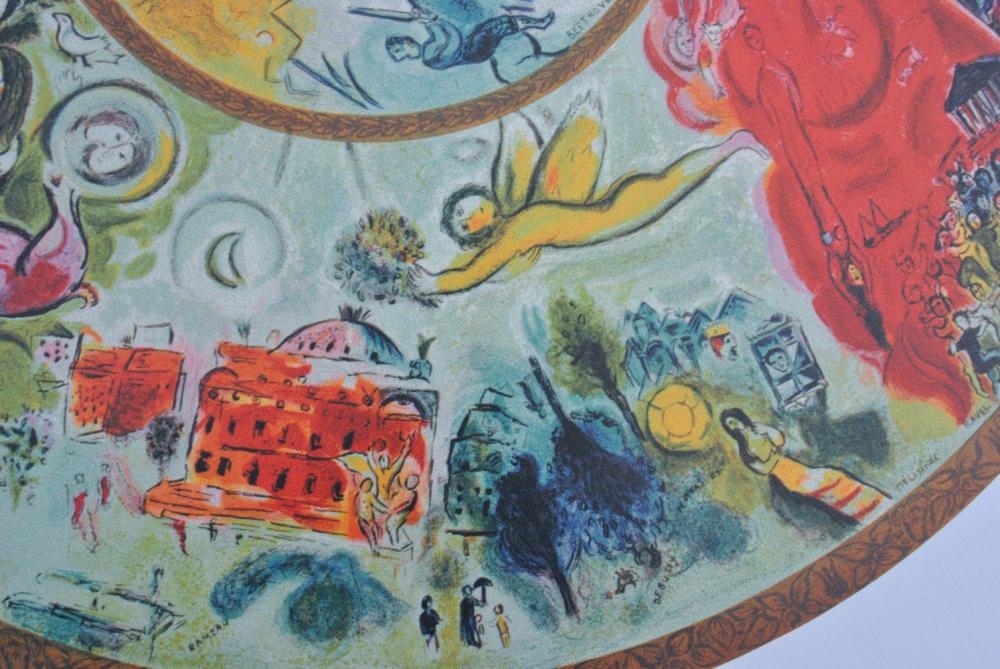 Marc Chagall | Marc CHAGALL - Ceiling of the Garnier Opera (1989 ...