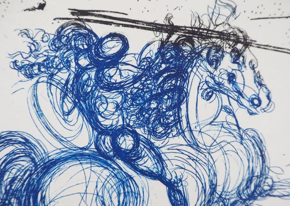 Salvador Dalí | Salvador DALI - The Blue Riders | MutualArt