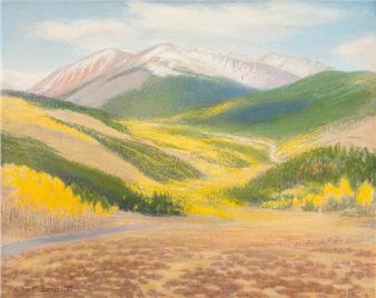 
North from Kenosha Pass - Albert Stokes bancroft