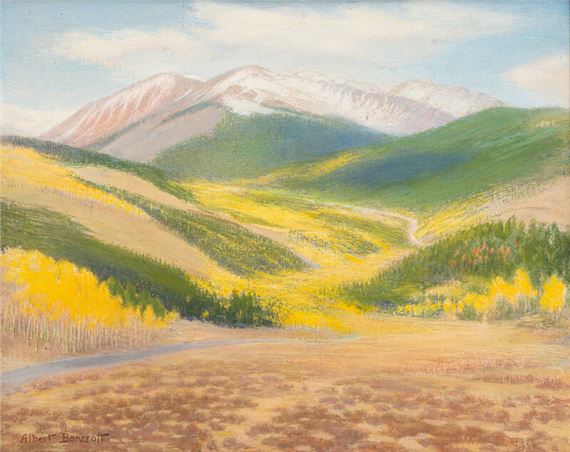 
North from Kenosha Pass - Albert Stokes bancroft