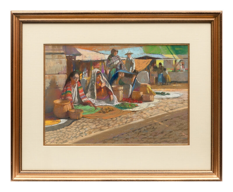 Albert Handell | Market Scene | MutualArt