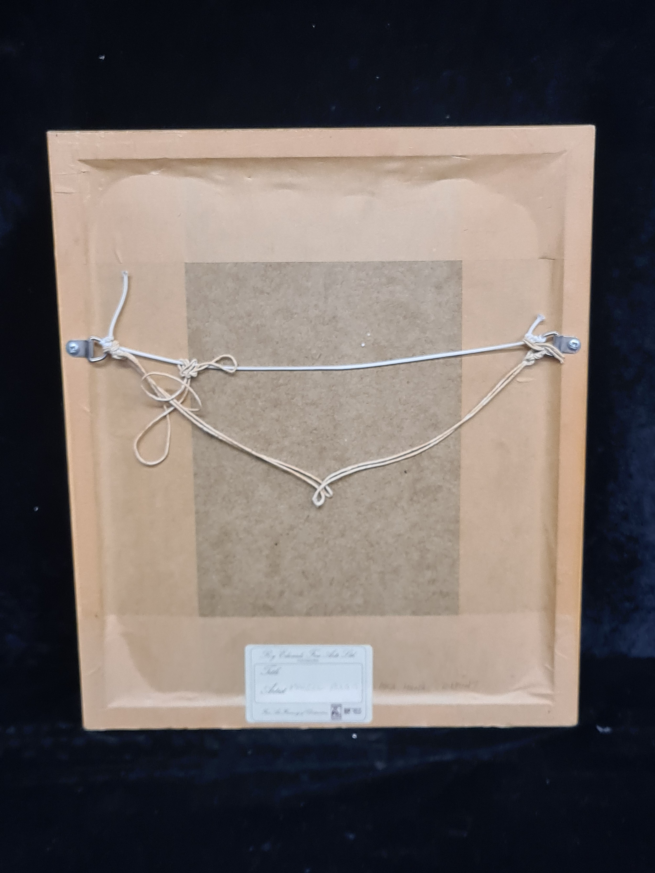 Artwork by Marcel Augis, Lyons la forêtl e pont de la rigolee (The bridge of the Rigole, Made of etching with aquatint