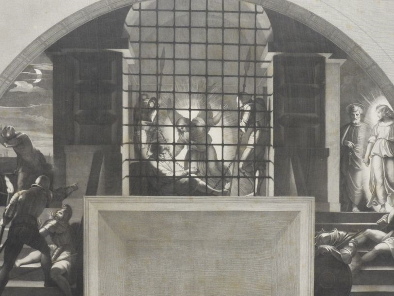 Raffaello Sanzio | The Deliverance of Saint Peter | MutualArt