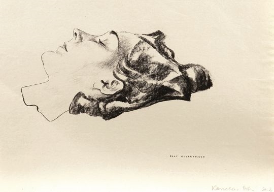 Artwork by Olaf Gulbransson, Gulbransson, Olaf, Made of lithograph