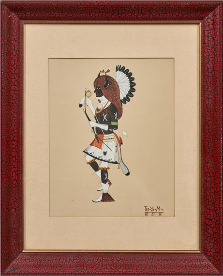 Untitled (Buffalo Dancer) by Romando Vigil, 1902