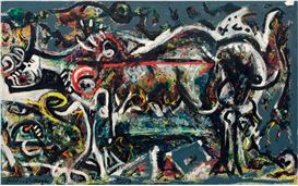 Exhibition at the Musée National Picasso-Paris Focuses on Jackson Pollock's Early Works