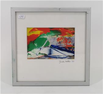 Untitled - abstract composition - Georg Halbe