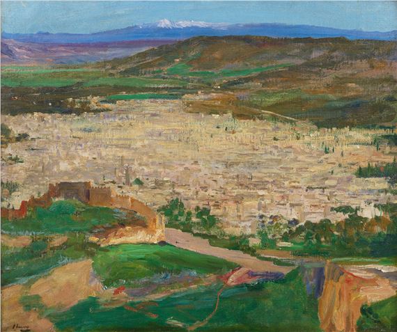 A View of Fez by John Lavery, 1919