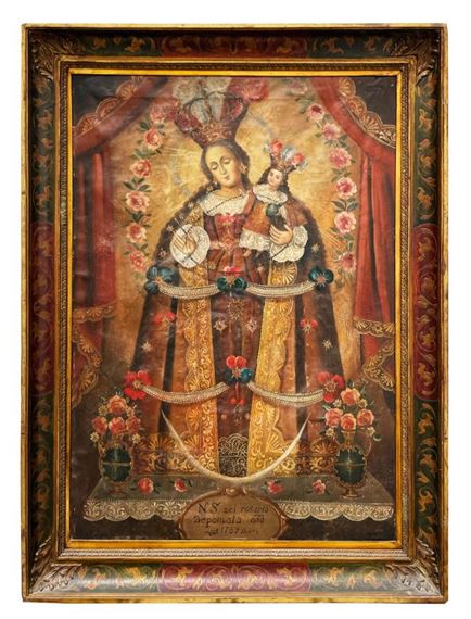 Nuestra Señora del Rosario de Pomata by Hispano-American School, 19th Century