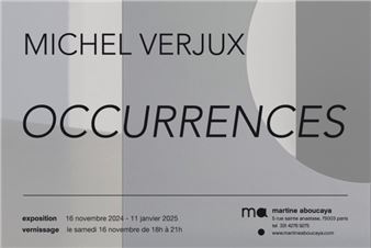 Michel Verjux: Occurrences ? - Martine Aboucaya