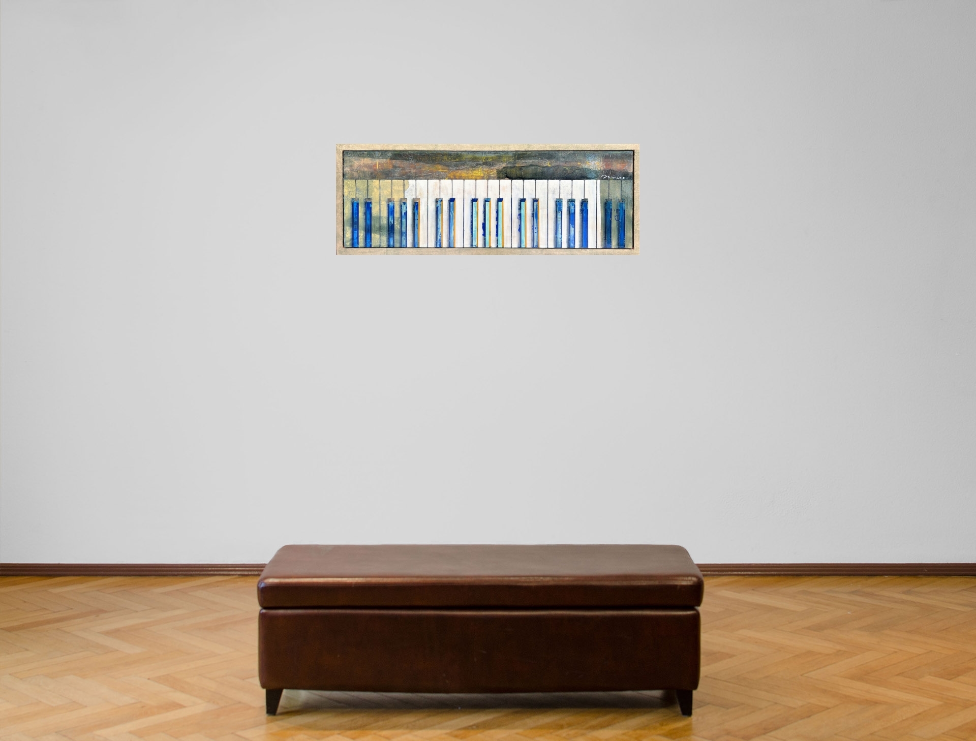 Artwork by Mareks Gureckis, Sense of the sea, Made of canvas, oil