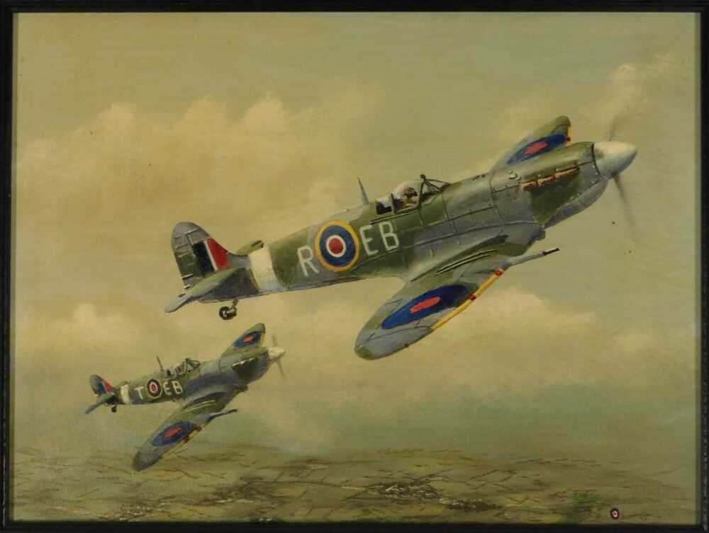 Thomas Gower | Thomas Gower. Remember the Spitfire | MutualArt