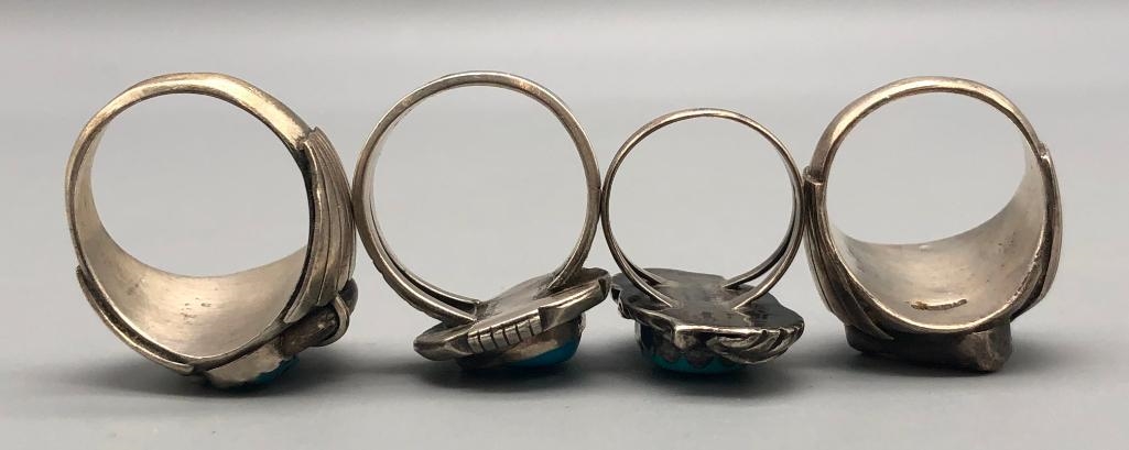 Sterling | Group Of Ten Sterling Silver Rings (1930s) | MutualArt