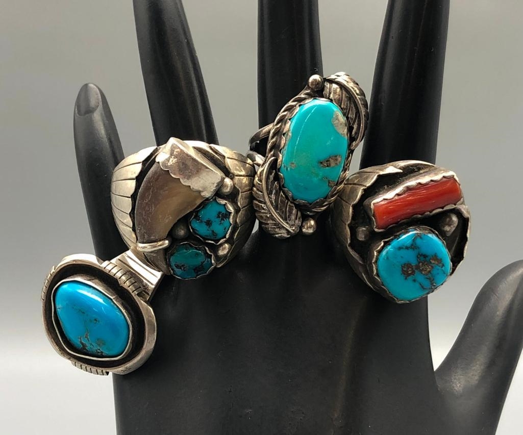 Sterling | Group Of Ten Sterling Silver Rings (1930s) | MutualArt