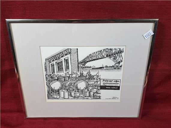 Jim Hutchings Polysar Rubber Corporation print