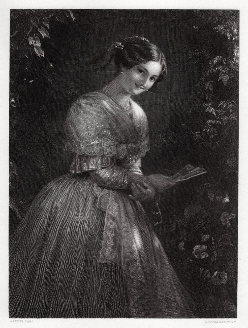 August Riedel | The Beauty of Albano (1857) | MutualArt