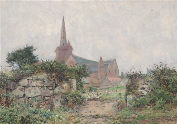 La Clarté à Ploumanac'h by Émile-Louis Méret, 1893/1894