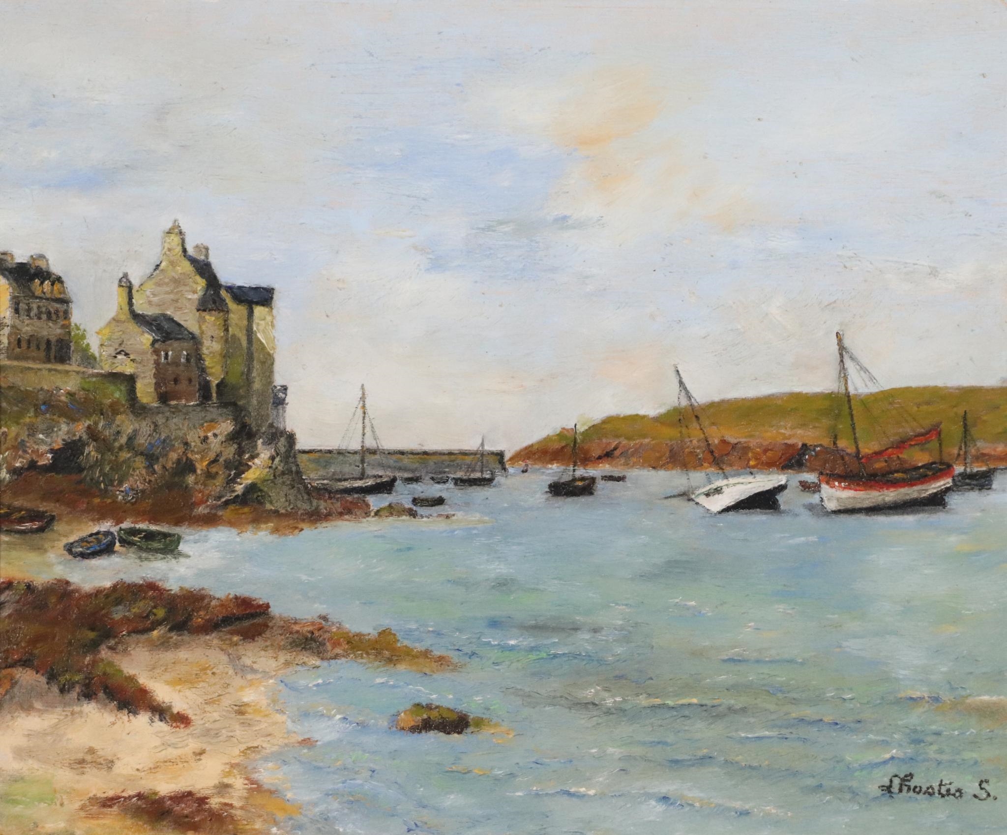 Artwork by Suzanne L'hostis, Huile sur toile, Made of oil on canvas