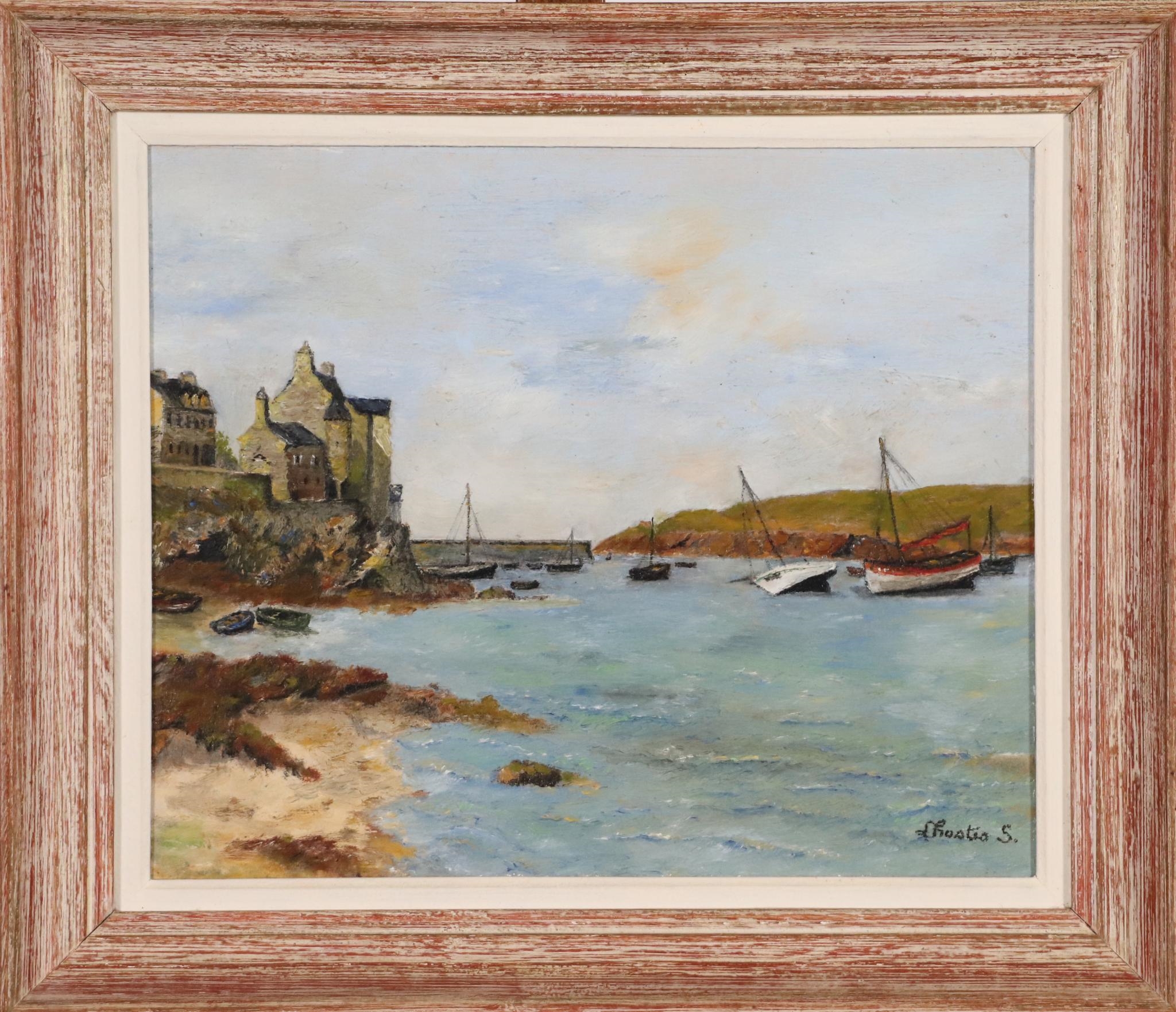 Artwork by Suzanne L'hostis, Huile sur toile, Made of oil on canvas