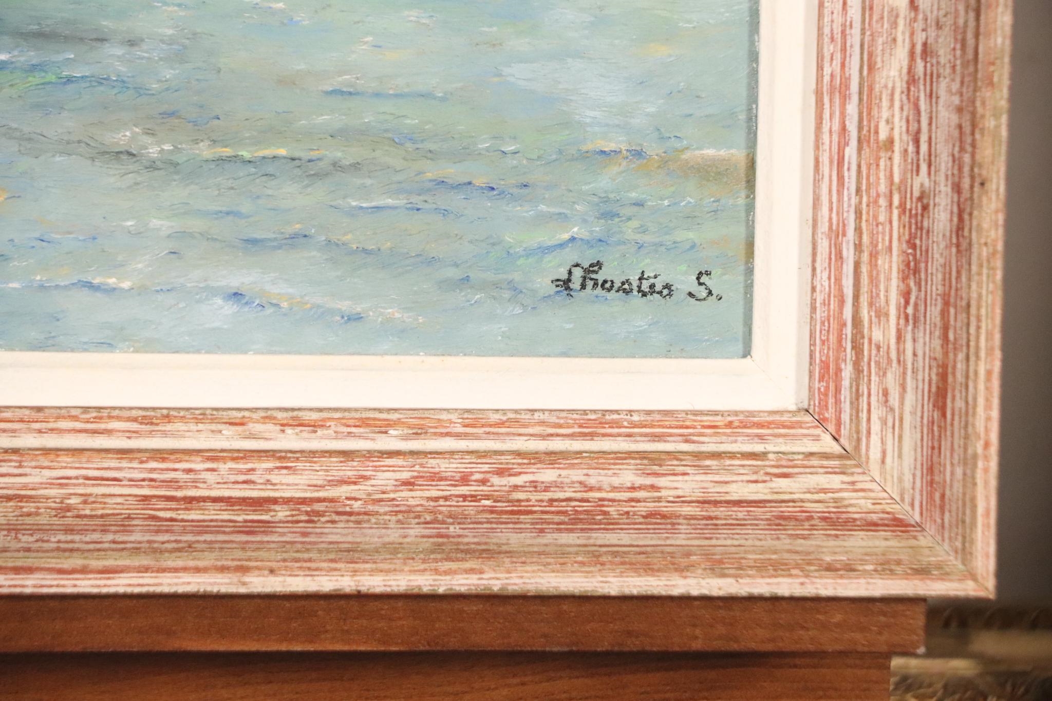 Artwork by Suzanne L'hostis, Huile sur toile, Made of oil on canvas