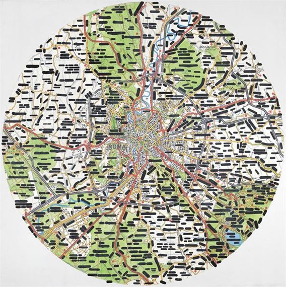 Roma Mentana, 2007 by Emilio Isgrò, 2007